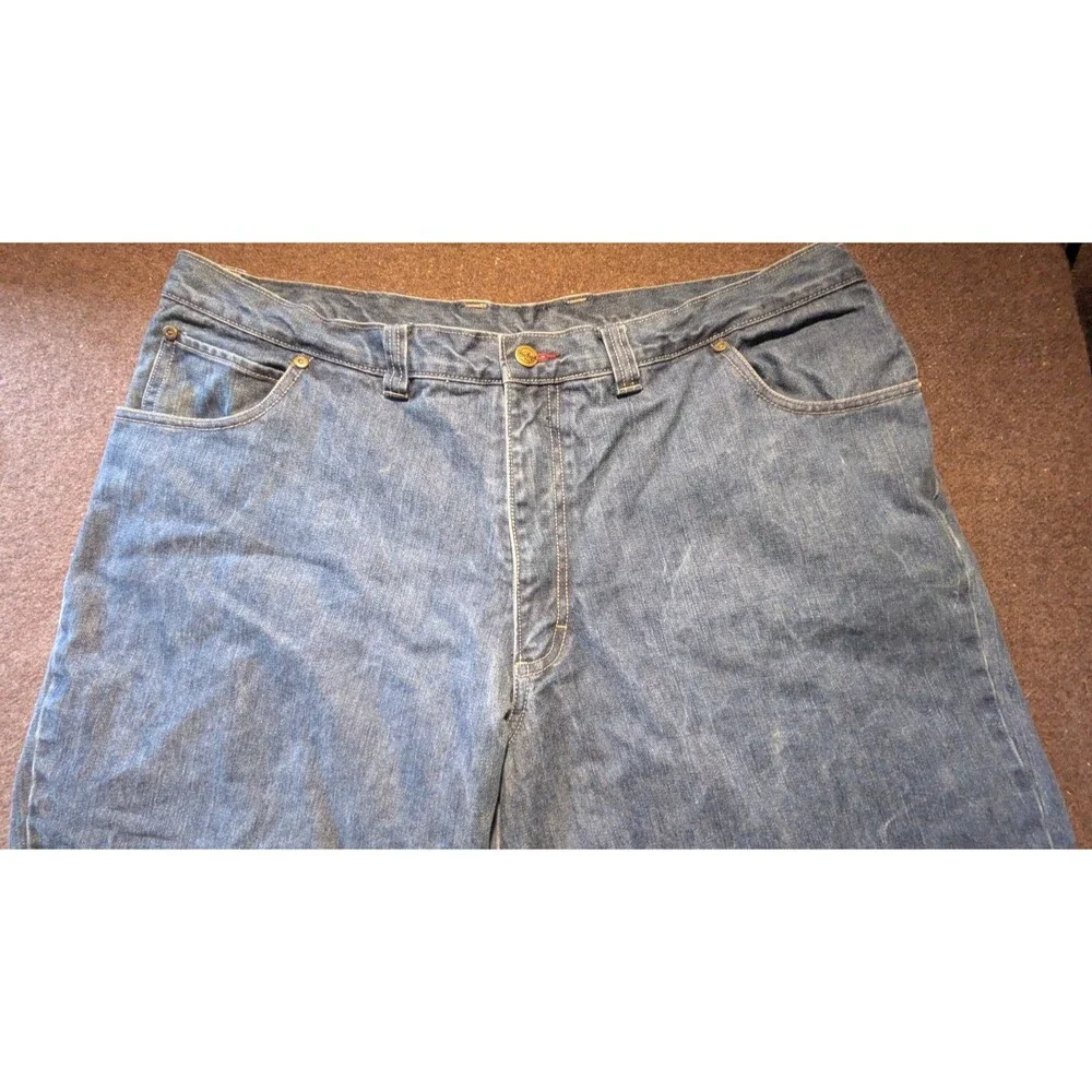 Woolrich  Flannel Lined Denim Jeans 40x30 Men’s Blue Lined  Jeans VTG